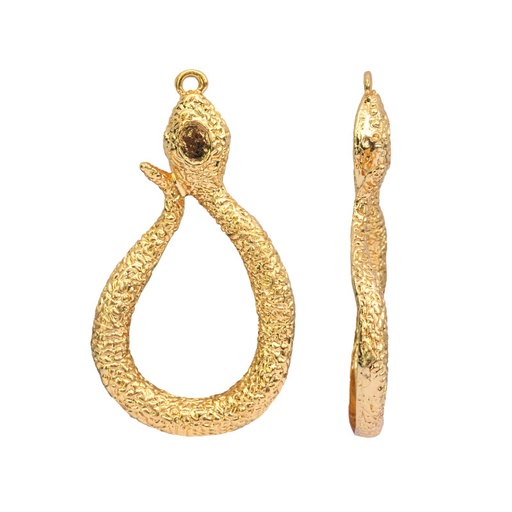 [26810] Pendiente 91x49mm H-25526/rodio x und