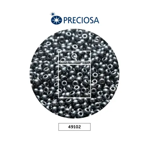 [17280] Mostacilla checa preciosa 9/0 49102 acerina x 50g