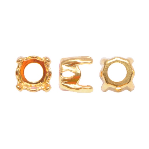 [31306] 1088DE setting para coser SS22/5mm/rodio 4 huecos x 6unds