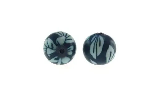 Bola neopreno lisa 10mm azul turqui x und