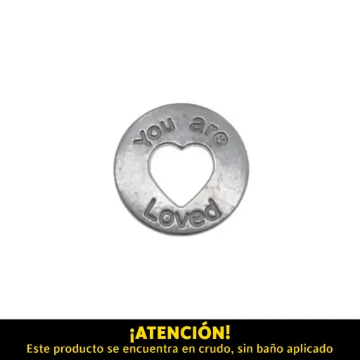 [03186] Separador you are loved 24mm AAN-06193/R x und