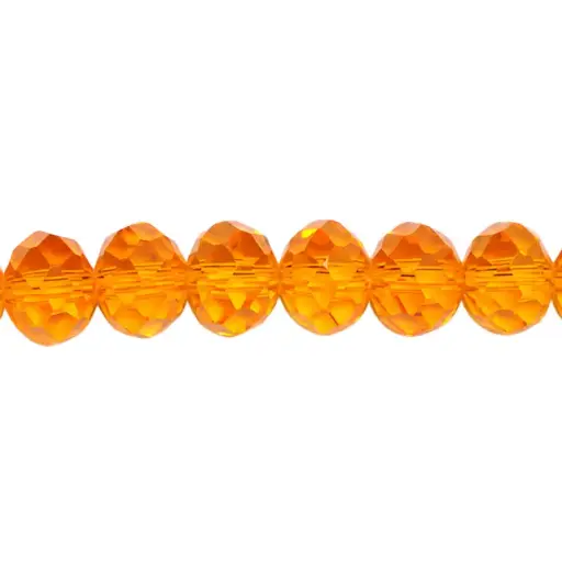 [03870] Murano rondela facetada 8mm sun 34AB x 70unds