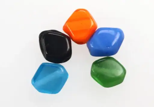 [06043] Vidrio hindu 3536 6mm varios colores x grs