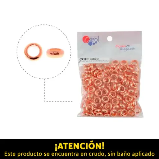 [06359] Plastimetal W1607 separador argolla 12mm /R x 50g (149unds)