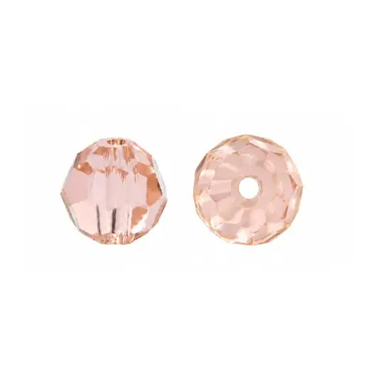 [08113] 5000 swarovski esfera light peach 6mm x und