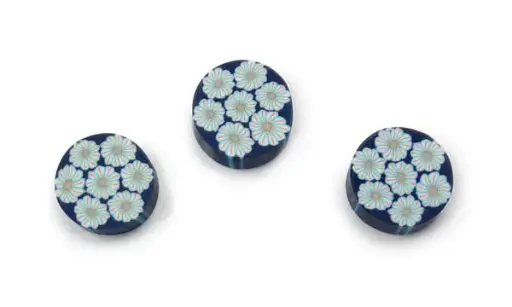 [09026] Fimo beads 10x4mm sin hueco color 0077 x und