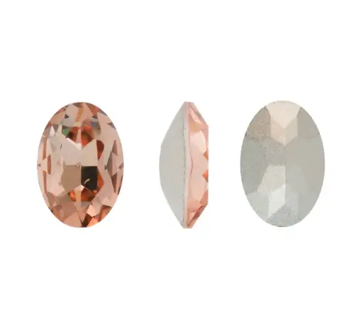 [09335] 4120CH oval 10x14mm T319 vintage rose x und