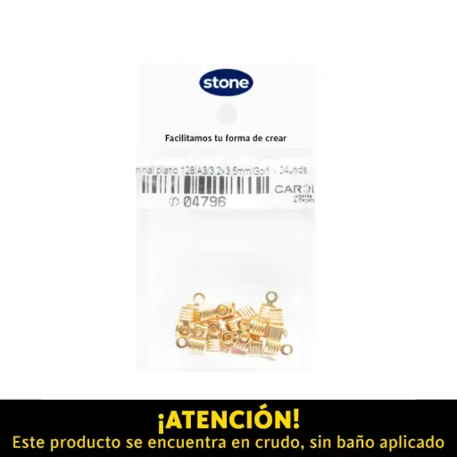 [04796] Terminal plano 128/A3/3.2x3.5mm/Golfi x 24unds