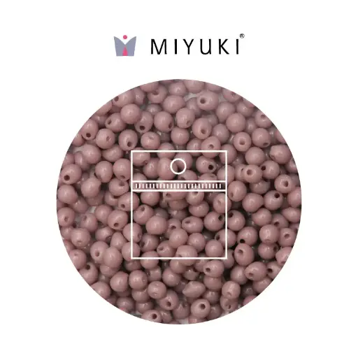 [04942] Miyuki drop beads 2.8mm DP0410 opaco mauve x 25g