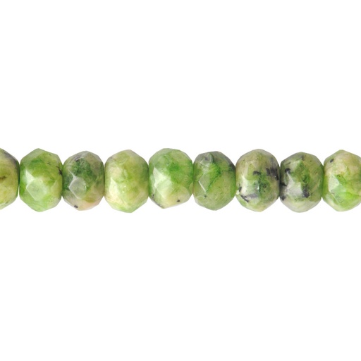 [03277] Rondela facetada 2x4mm agata jungle x 115unds
