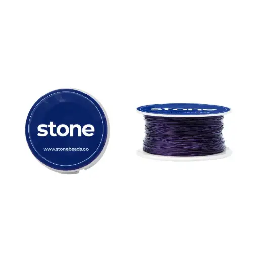 [00799] Hilo alambrismo purpura N.30 0.25mm x 49 metros