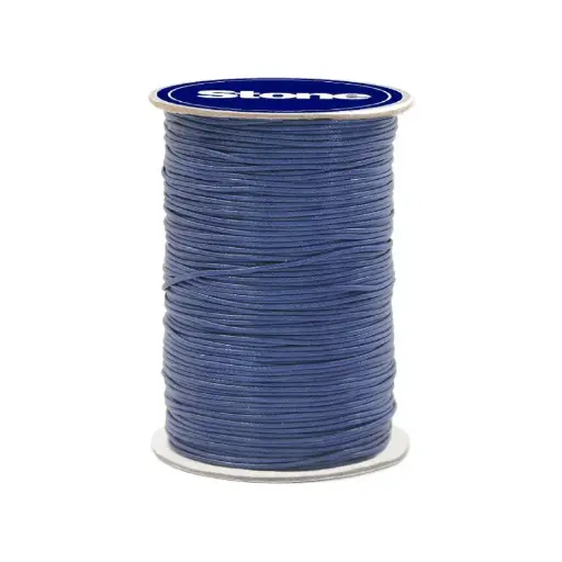 [07534] Cordon vibora 1mm 123 blue jean x rollo 160m