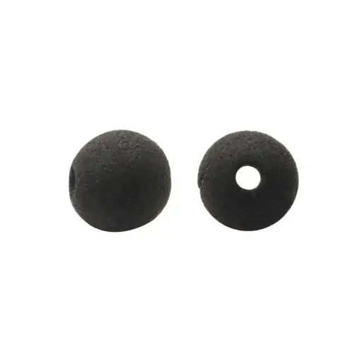 [23099] Bola neopreno lisa 8mm negro x 12 unds