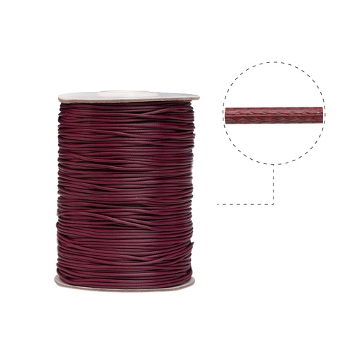 [32054] Cordon vibora 1mm 119 marsala x 160m