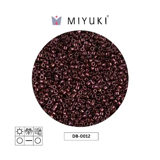 [23728] Miyuki delica 11/0 DB0012 raspberry metallic x 50g
