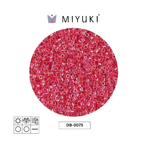 [26332] Miyuki delica 11/0 DB0075 oscuro coral cristal x 50g