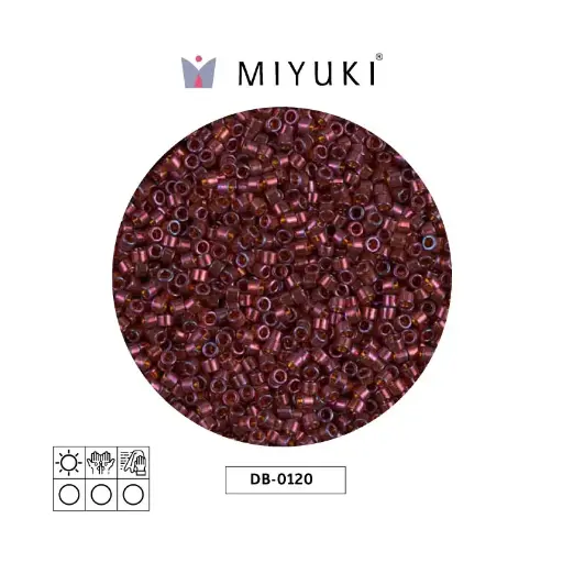 [11099] Miyuki delica 11/0 DB0120 dk top claretlust x 250g