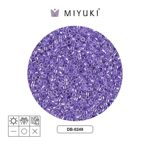 [28902] Miyuki delica 11/0 DB0249 purple ceylon x 50g
