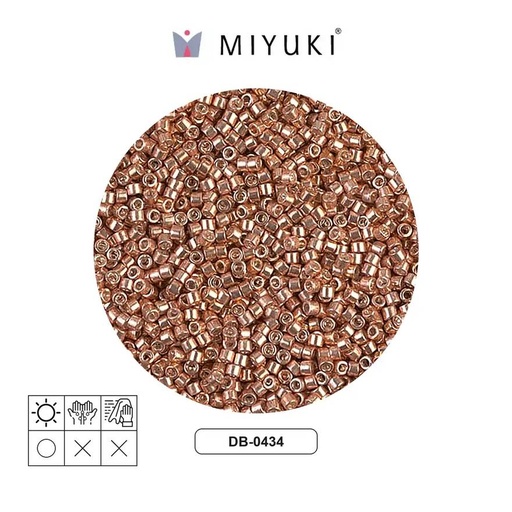 [27359] Miyuki delica 11/0 DB0434 galvanized muscat x 50g