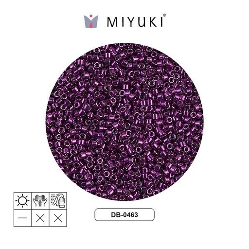 [27179] Miyuki delica 11/0 DB0463 galvani oscuro fucsia x 50g