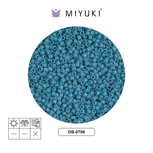 [29481] Miyuki delica 11/0 DB0798 mate opaco capri x 250g