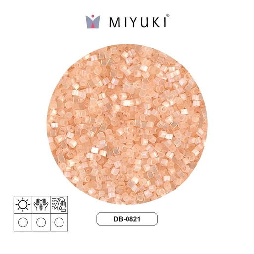 [27915] Miyuki delica 11/0 DB0821 pale apricot satin x 50g
