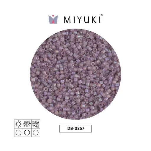 [28286] Miyuki delica 11/0 DB0857 matt lt amethys AB x 50g