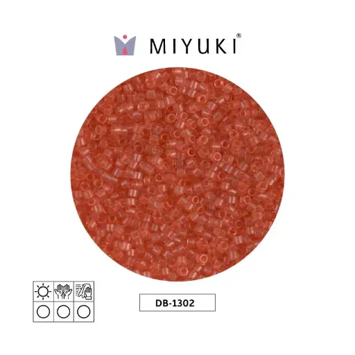 [32666] Miyuki delica 11/0 DB1302 transparent peach x 50g