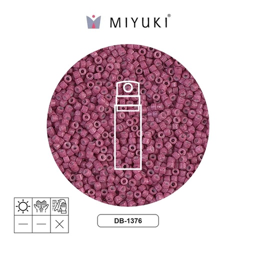 [18305] Miyuki delica 11/0 DB1376 opaque antique rose x 10g