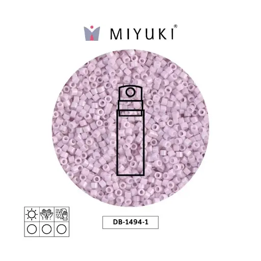 [22015] Miyuki delica 11/0 DB1494-1 opaco pálido rosa x 10g