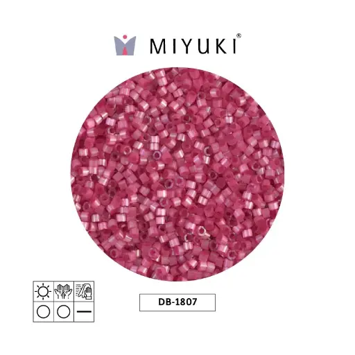 [23237] Miyuki delica 11/0 DB1807 pink rose satin x 50g
