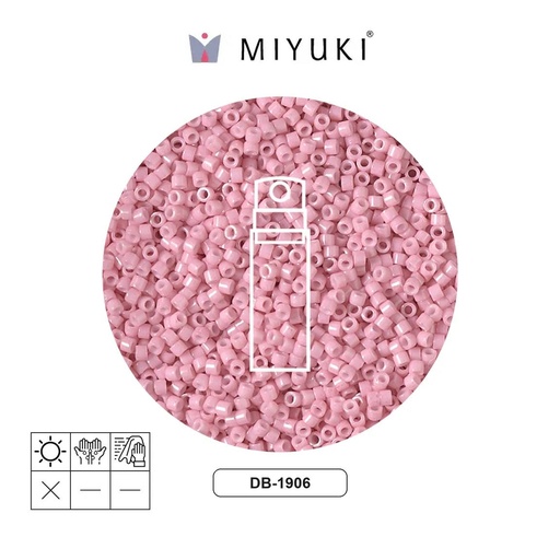 [22115] Miyuki delica 11/0 DB1906 opaco rosewater x 10g