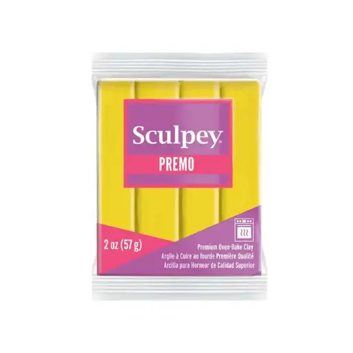[28478] Arcilla polimérica Sculpey Premo Cadmium Yellow Hue x 2 onzas (57g)