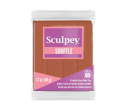 [17012] Sculpey Souffle Cinnamon x 1.7 onzas (48.2g)
