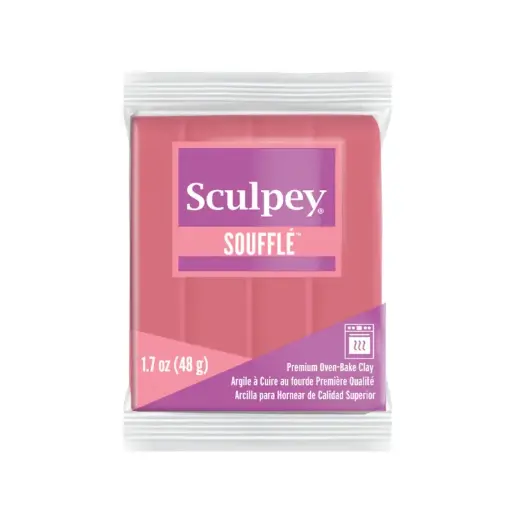 [00001] Arcilla polimérica Sculpey Souffle Guava x 1.7 onzas (48.2g)