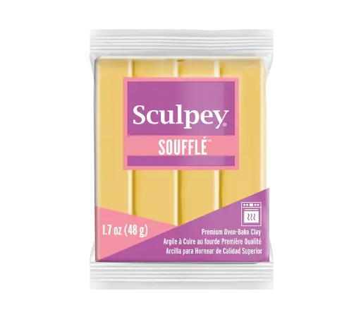 [27105] Arcilla polimérica Sculpey Souffle Yellow Ochre x 1.7 onzas (48.2g)
