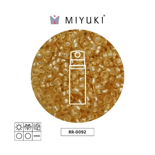 Mostacilla Miyuki rocalla 11/0 RR0092 x 10g