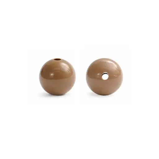 [11091] Bola abaco chicle 16mm café claro x lb
