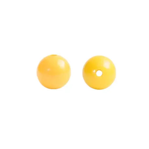 [27108] Bola abaco chicle 16mm amarillo x 1/4 lb