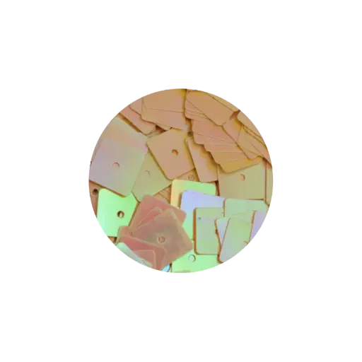 [04086] Lentejuela 10x10 mm Beige