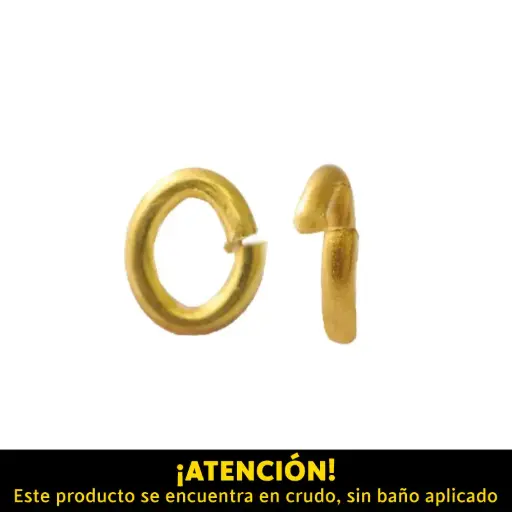 [20065] Argolla ovalada JR-0.7mm 4x3mm/R x kg