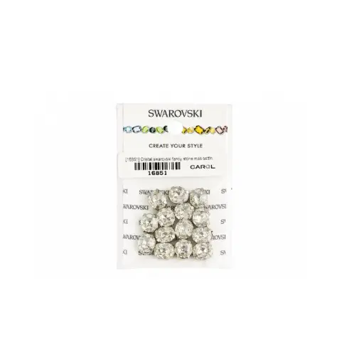 [16851] Cristal Swarovski Fancy Stone con setting pasante x14 und