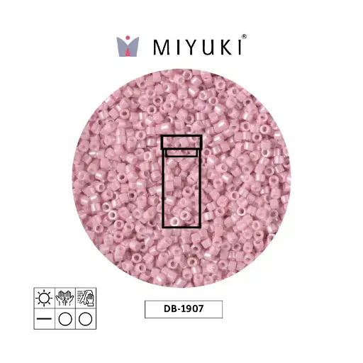 [04193] Miyuki delica 11/0 DB1907 rosewater lusterr x 3g