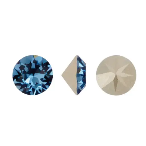 [23608] 1088 swarovski chaton denim blue F SS39 x und