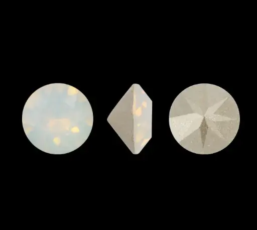 [18660] 1088 swarovski chaton white opal F SS29 x und