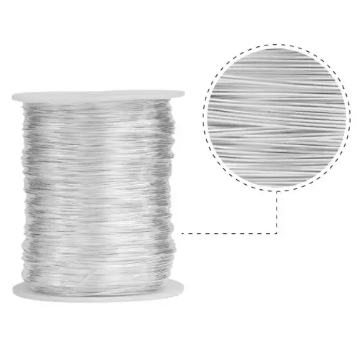 [27839] Hilo silver stone N.20 0.81mm x Kg (240m aprox)