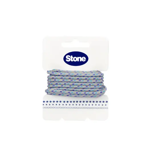 [32358] Cordon paracord 3mm gris/verdeazul x rollo 3m