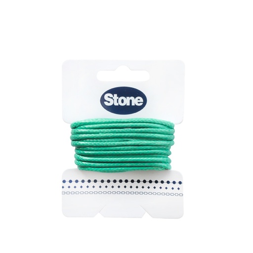 [27897] Cordon vibora 2mm verde x 3m