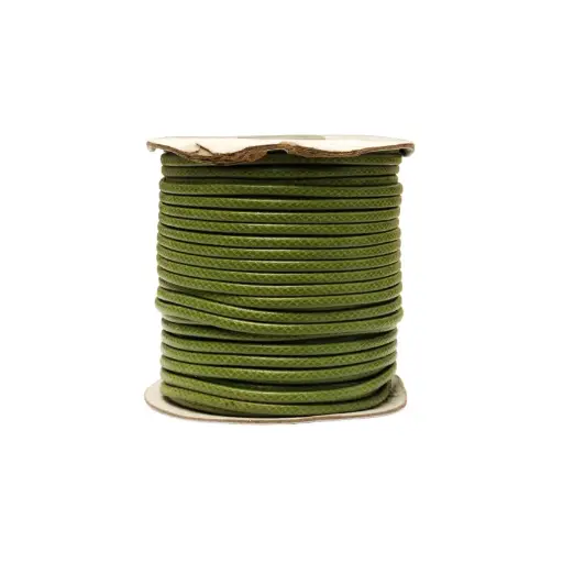 [03070] Cordon vibora 3mm 124 oliva x 40m