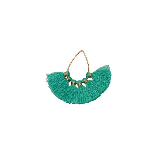 [25888] Borla 1.5cm gota 14x22mm  turquesa Q1-26 x und